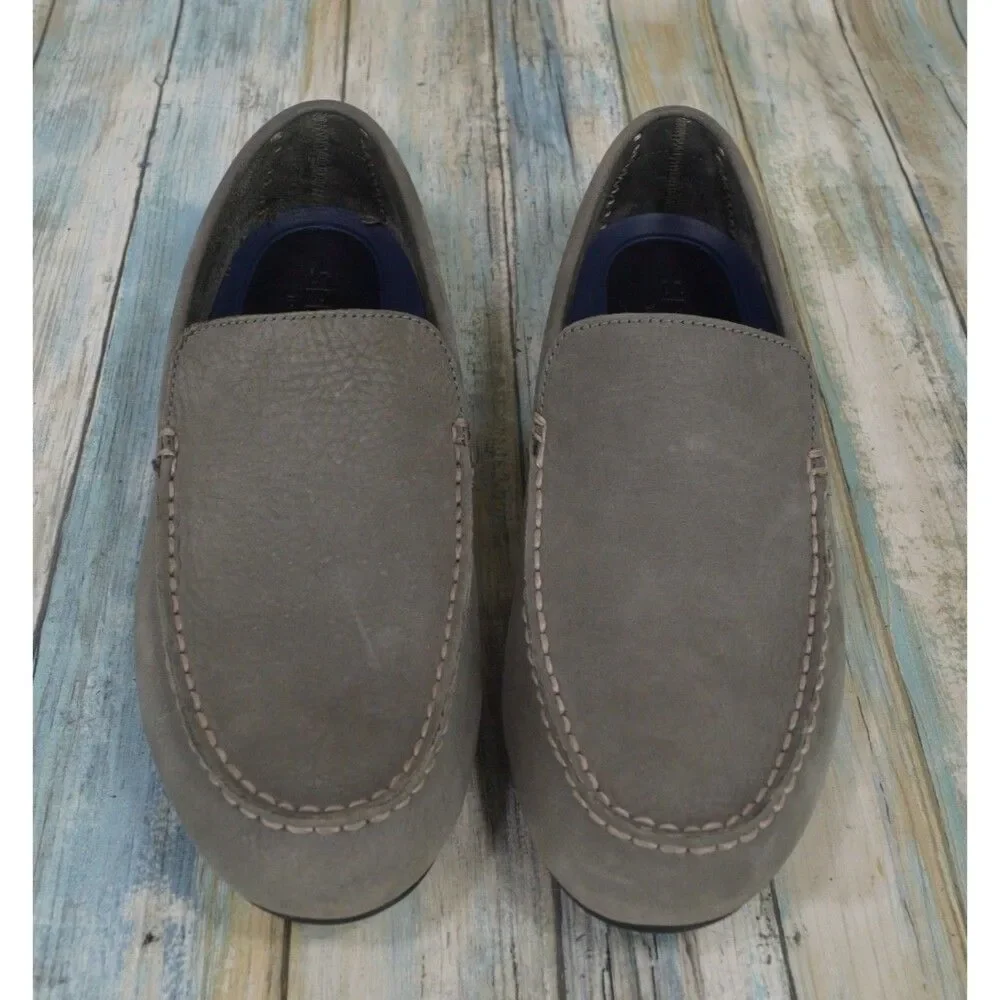 Sperry Hamilton II Men's Size 12 Driving Moccasins Loafer Venetian Grey STS21684
